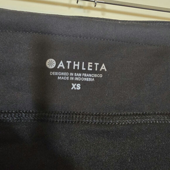 Athleta Women's Running Athletic Cut Out Shorts Stretch Workout Black Size XS - Picture 6 of 9